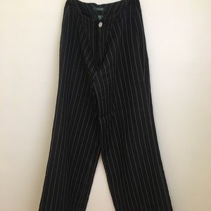 Vintage wide leg linen trousers